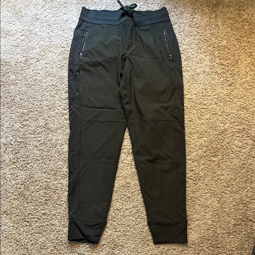 Athleta Dark Olive Green Trekkie Joggers